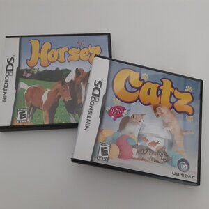 Nintendo DS Catz & Horsez set of (2) games